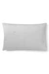 Sunday Citizen Silky Stitch Set Of 2 Pillow Shams In Gray