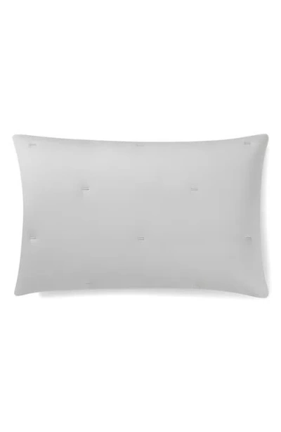 Sunday Citizen Silky Stitch Set Of 2 Pillow Shams In Gray