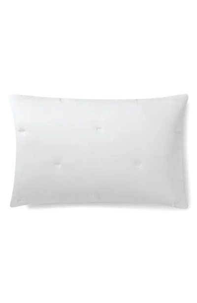 Sunday Citizen Silky Stitch Set Of 2 Pillow Shams In White