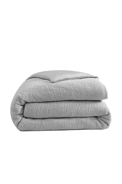 Sunday Citizen Snug Viscose From Bamboo Duvet Cover, Full/queen In Cloud Gray