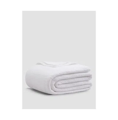 Sunday Citizen Snug Blanket, Full/queen In Clear White