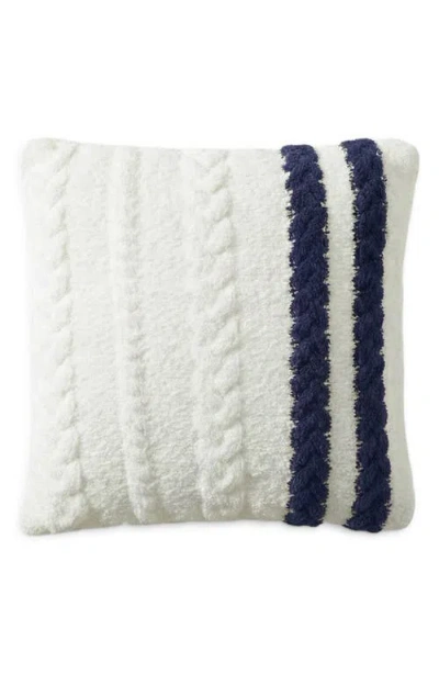 Sunday Citizen Snug Braided Accent Pillow In White
