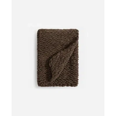 Sunday Citizen Snug Chunky Knit Throw In Off White