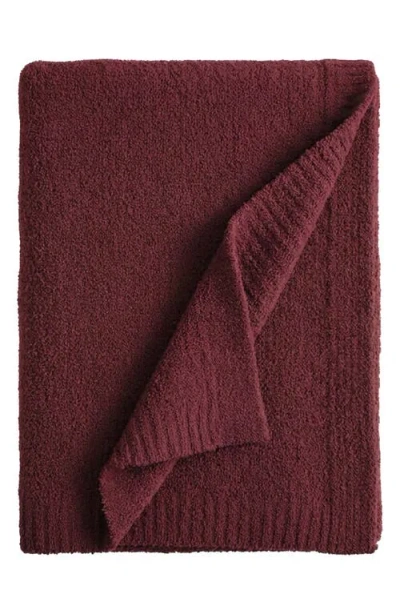 Sunday Citizen Snug Lap Throw Blanket In Burgundy
