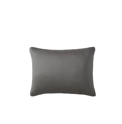 Sunday Citizen Snug Plus Viscose From Bamboo Sham Pair, Standard In Granite