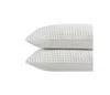 Sunday Citizen Snug Plus Waffle Viscose From Bamboo Sham Set, Standard In Off White
