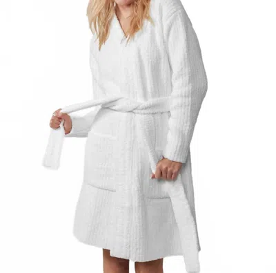 Sunday Citizen Snug Ribbed Cardigan In White