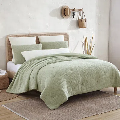 Sunday Citizen Snug Stitch Comforter In Sage