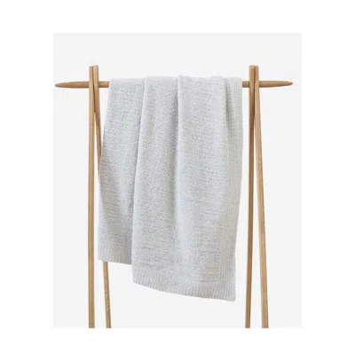 Sunday Citizen Snug Throw, 52" X 75" In Cloud Gray