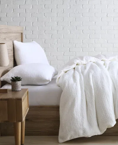 Sunday Citizen Snug Viscose From Bamboo Duvet Cover, Full/queen In Off White