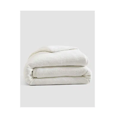 Sunday Citizen Snug Viscose From Bamboo Duvet Cover, King In Off White