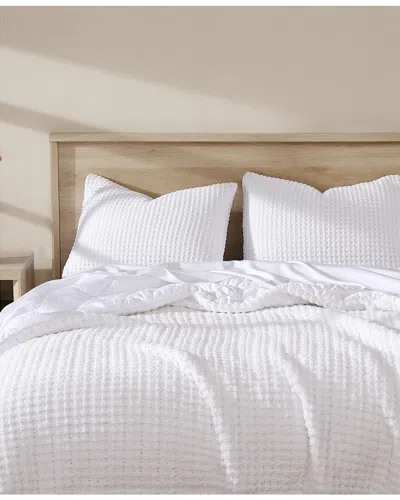 Sunday Citizen Snug Waffle Comforter In White