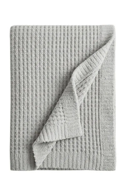 Sunday Citizen Snug Waffle Knit Throw In Gray