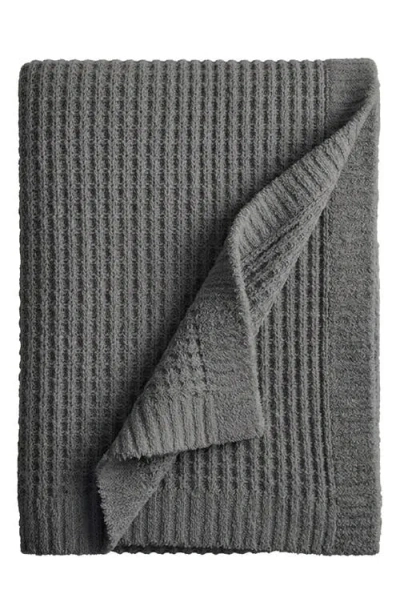 Sunday Citizen Snug Waffle Knit Throw In Gray
