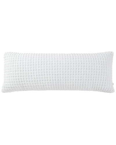Sunday Citizen Snug Waffle Lumbar Pillow In White