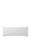 Sunday Citizen Snug Waffle Lumbar Pillow In Ì˜¤í”„ Í™”ì�´íš¸