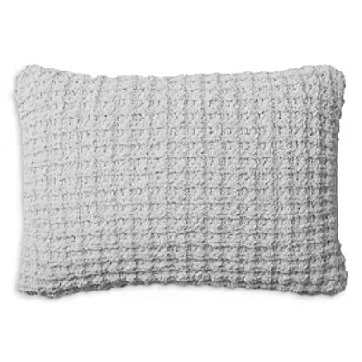 Sunday Citizen Snug Waffle Mini Pillow In Gray