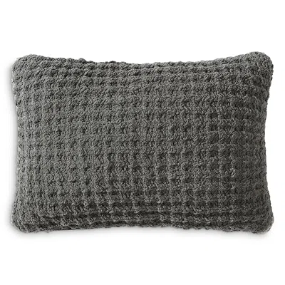 Sunday Citizen Snug Waffle Mini Pillow In Gray