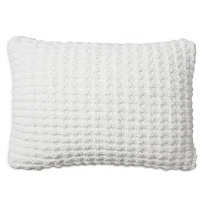 Sunday Citizen Snug Waffle Mini Pillow In Off White