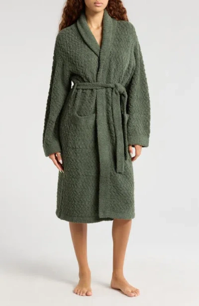 Sunday Citizen Snug Waffle Robe In Green