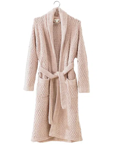 Sunday Citizen Snug Waffle Robe In Pink