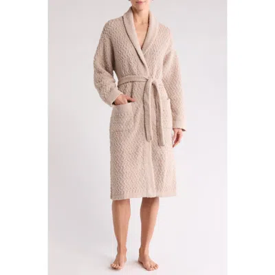 Sunday Citizen Snug Waffle Robe In Taupe