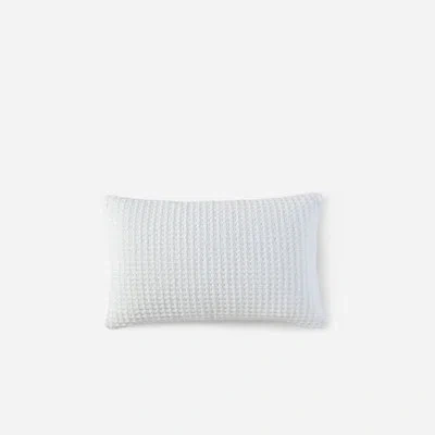Sunday Citizen Snug Waffle Sham Set In Clear White
