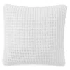 Sunday Citizen Snug Waffle Throw Pillow In White