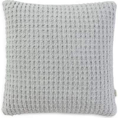 Sunday Citizen Snug Waffle Throw Pillow In Gray