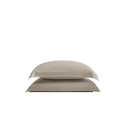 Sunday Citizen Viscose From Bamboo Sham Pair, Queen In Taupe