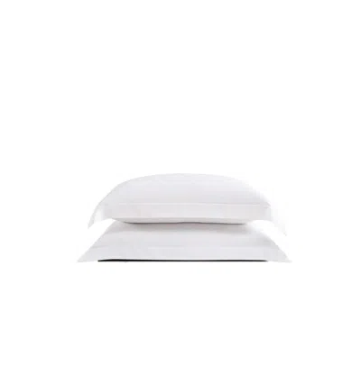 Sunday Citizen Viscose From Bamboo Sham Pair, Queen In White