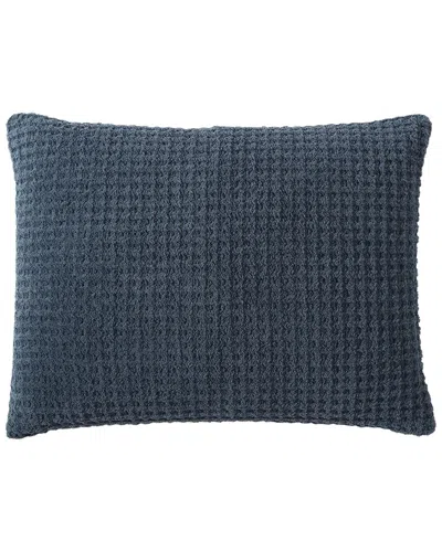 Sunday Citizen Waffle Bamboo Sham Set In Blue