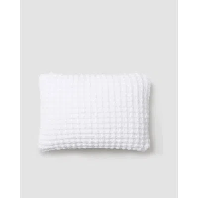 Sunday Citizen Waffle Mini Pillow In White