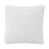 Sunday Citizen Waffle Throw Pillow, 20 X 20 In White