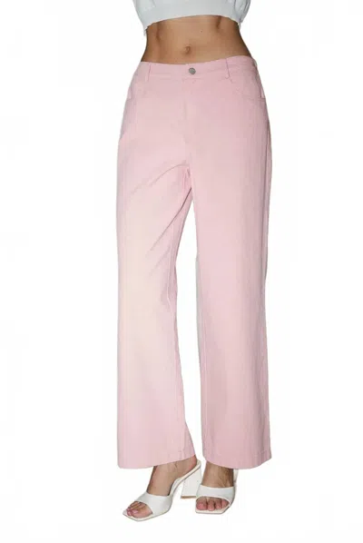 Sunday Edition Marenne Pants In Blush In Gold
