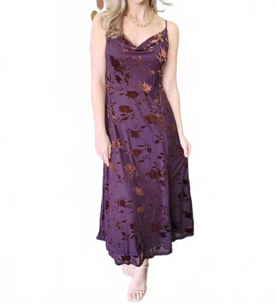 Sunday Edition Pollie Dress In Purple