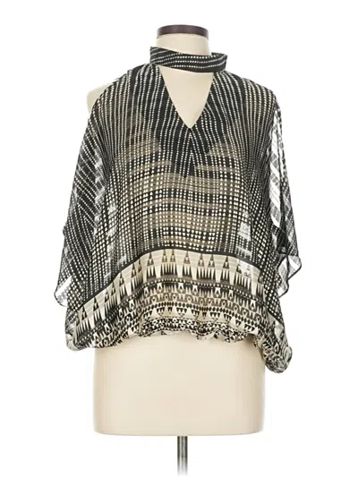 Pre-owned Sunday In Brooklyn 3/4 Sleeve Blouse In Gray