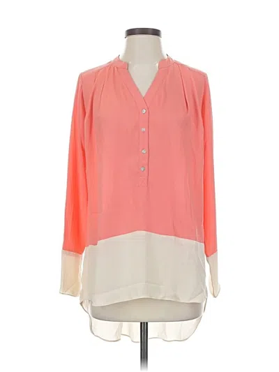 Pre-owned Sunday In Brooklyn 3/4 Sleeve Blouse In Orange