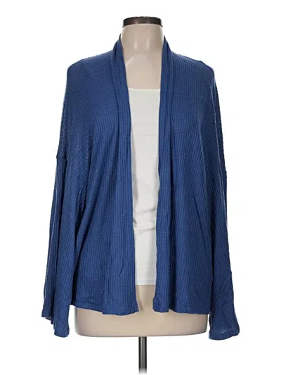 Pre-owned Sunday In Brooklyn Cardigan Sweater In Blue