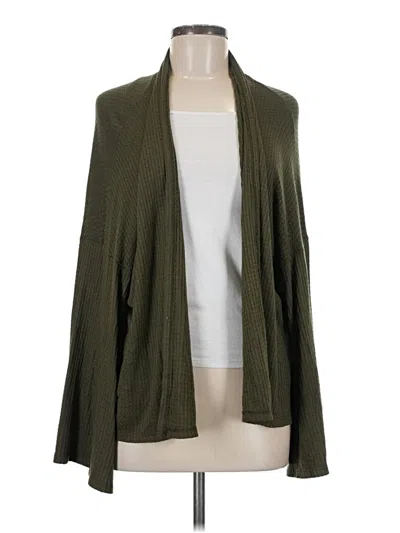 Pre-owned Sunday In Brooklyn Cardigan Sweater In Green