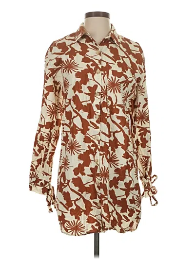 Pre-owned Sunday In Brooklyn Casual Dress In Brown