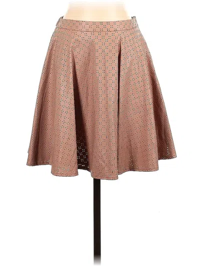 Pre-owned Sunday In Brooklyn Casual Skirt In Brown