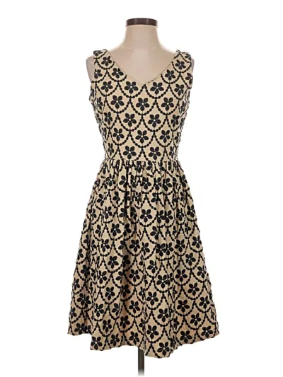 Pre-owned Sunday In Brooklyn Cocktail Dress In Gold