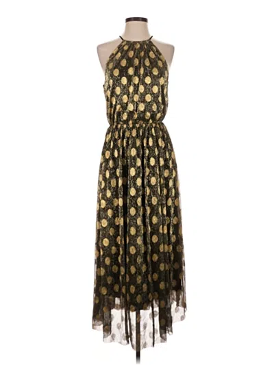 Pre-owned Sunday In Brooklyn Cocktail Dress In Gold
