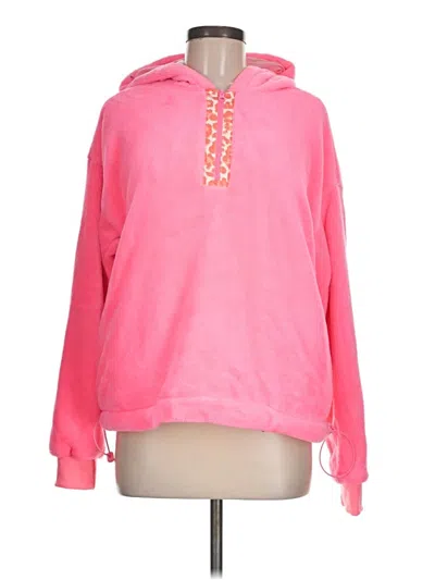 Pre-owned Sunday In Brooklyn Fleece Jacket In Pink