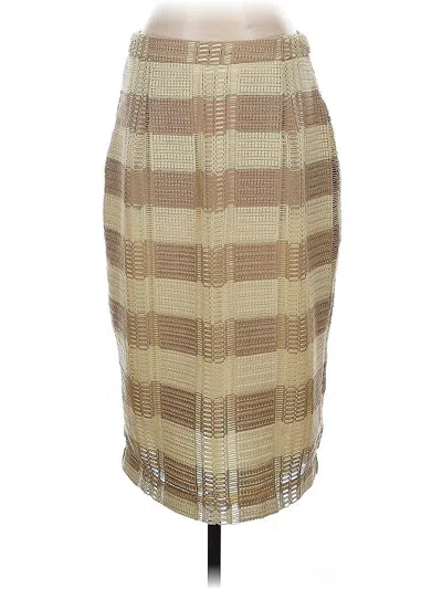 Sunday In Brooklyn Formal Skirt In Brown