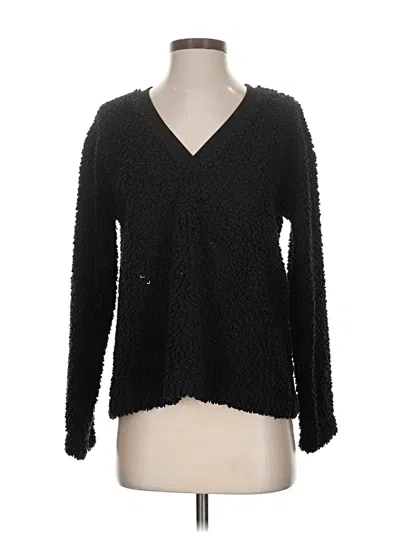 Pre-owned Sunday In Brooklyn Pullover Sweater In Black