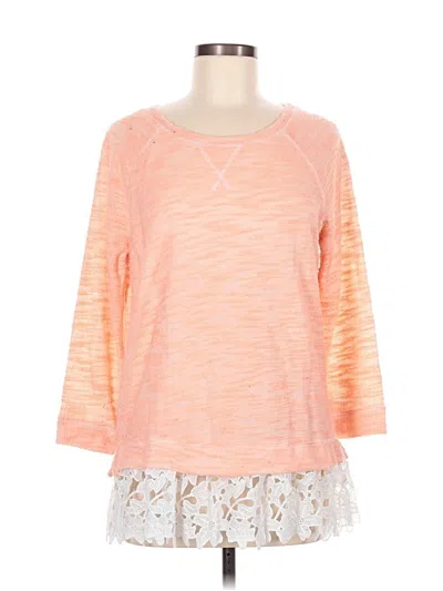 Pre-owned Sunday In Brooklyn Pullover Sweater In Orange