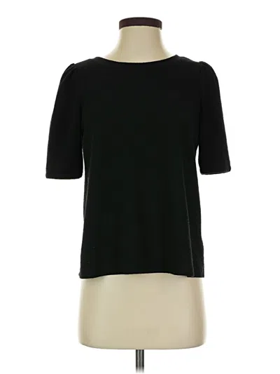 Pre-owned Sunday In Brooklyn Short Sleeve Turtleneck In Black