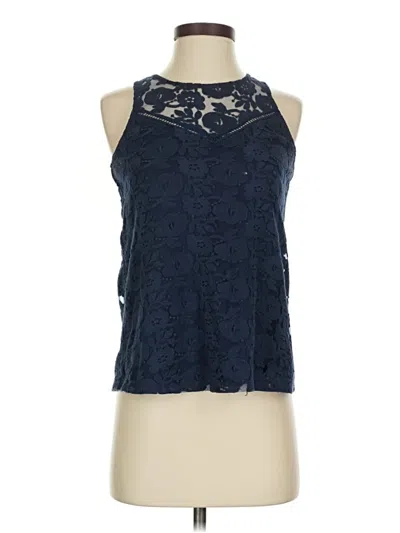 Pre-owned Sunday In Brooklyn Sleeveless Blouse In Blue